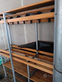 Panca per spogliatoio palestra 