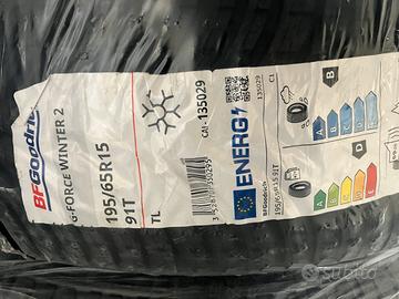 Gomme da neve nuove Goodrich 195-65-R15 91T