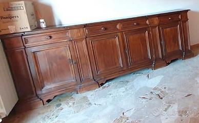 madia credenza 4 ante con cassetti