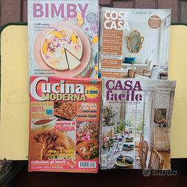 36 riviste di viaggi, arredamento, cucina a 5 euro