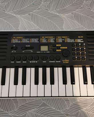 Pianola Casio Sa51 con borsa