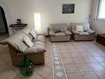 divani salotto in pelle