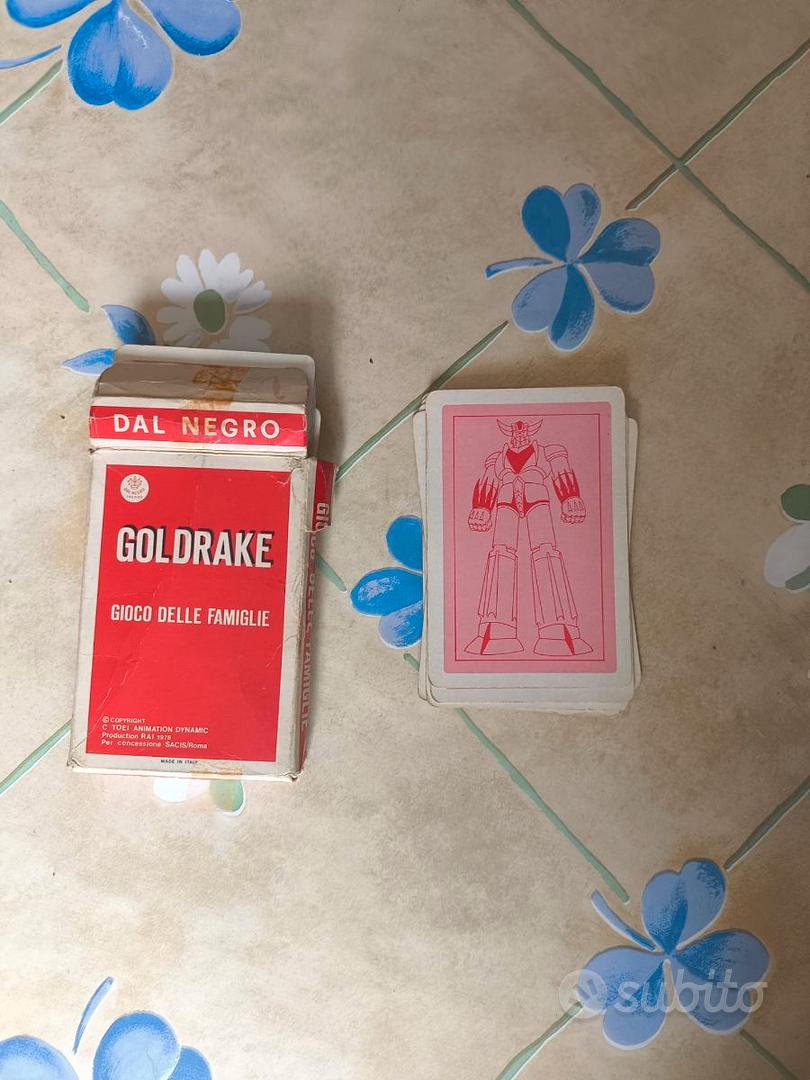 Carte vintage Goldrake – Dal Negro 1979 - Collezionismo In