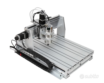 Cnc fresatrice 3 assi 6040Z completa di frese e pc