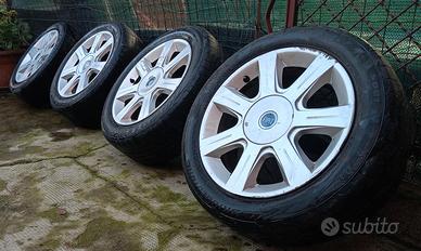 Quattro cerchi in lega 15 pollici Fiat punto 2°ser