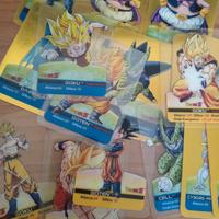 Dragonball Lamin Cards Gold e Brillanti