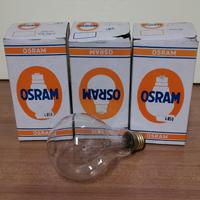ST0CK 3 PZ. LAMPADINE GOCCIA E27 125V / 130V 150W