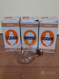 ST0CK 3 PZ. LAMPADINE GOCCIA E27 125V / 130V 150W