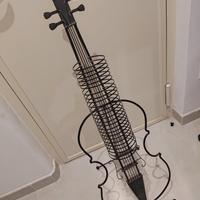 oggetto da arredamento ferro battuto 