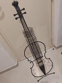 oggetto da arredamento ferro battuto 