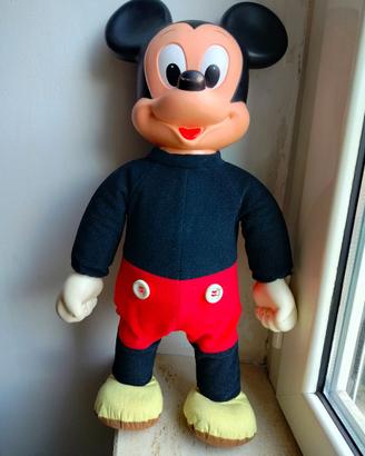 Raro Topolino pupazzo anni 70 Vintage