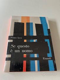 Copia anastatica Levi "Se questo è uomo" Nuova