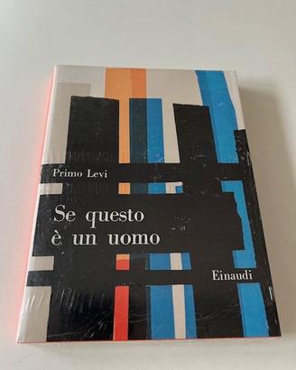 Copia anastatica Levi "Se questo è uomo" Nuova