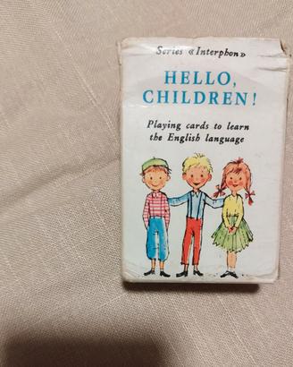 Gioco di carte anni 70