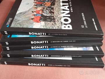 7 libri Walter bonatti alpinismo 1 con dedica
