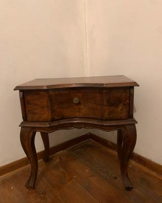 Comodino mobiletto mobile antico legno