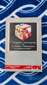 Libro congresso Ciclismo dilettantistico e profess