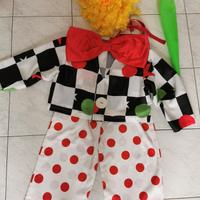 Costume di Carnevale da Pagliaccio 