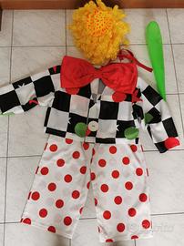 Costume di Carnevale da Pagliaccio 