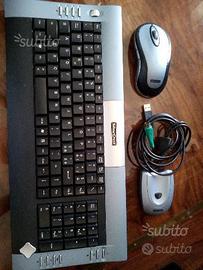 Tastiera mouse senza fili