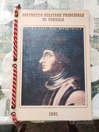 Calendario storico distretto militare Perugia 1991