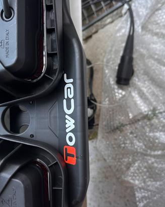 Portabici da gancio traino TowCar 2 bici