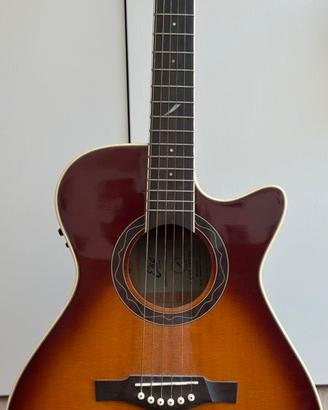 Eko one- One Serie guitar Vintage Burst
