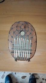 Kalimba Artigianale Legno e Cocco Mao Musical Bahi