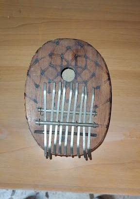 Kalimba Artigianale Legno e Cocco Mao Musical Bahi
