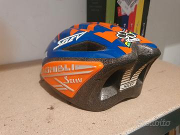 Casco bici vintage selev ghibli
