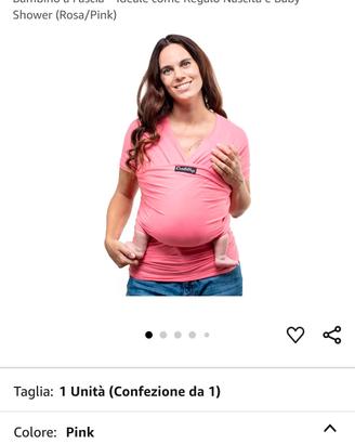 Fascia da trasporto neonati cuttle bug bimbi