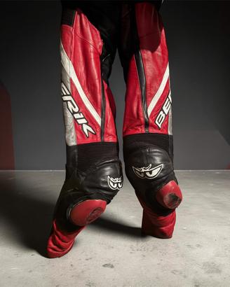 Pantaloni moto in pelle BERIK