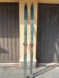 sci vintage legno 