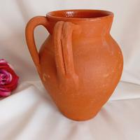 brocca vaso terracotta vintage giardino veranda 