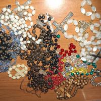 Lotto rosari e coroncine