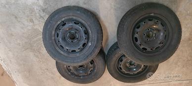 Cerchi in ferro per VW Polo, 5 serie.