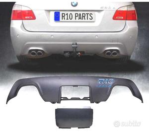 DIFFUSORE BMW E60 E61 LOOK M + TAPPO OO---OO