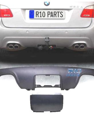 DIFFUSORE BMW E60 E61 LOOK M + TAPPO OO---OO