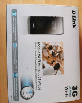 Modem Hotspot Portatile Wi-Fi 3G D-Link DWR-730