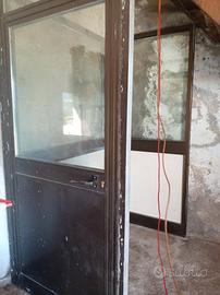 Porta in ferro vetro 