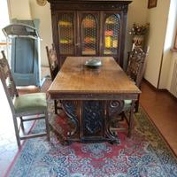 tavolo da centro stile rinascimento