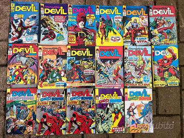 17 Fumetti della serie "L'Incredibilee Devil"