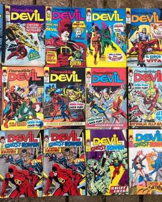 17 Fumetti della serie "L'Incredibilee Devil"
