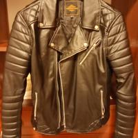 Giubbotto chiodo similpelle