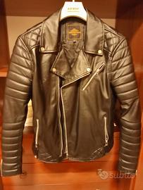 Giubbotto chiodo similpelle