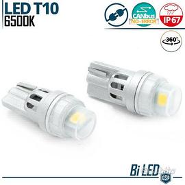 Lampadine LED T10 W5W CANbus Luci interne 6500K