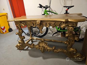 tavolo stile barocco anni 1960