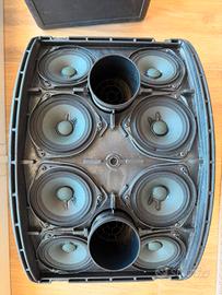 satelliti bose con relativo crossover piu subwoog