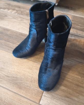 stivaletti donna in velluto 