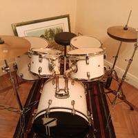 Batteria acustica + pelli remo silentstroke